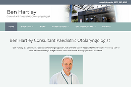 Ben Hartley - Pardiatric ENT Consultant